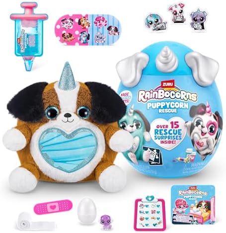 Rainbocorns Puppycorn Rescue Beau the Shepherd Collectible Plush Toy