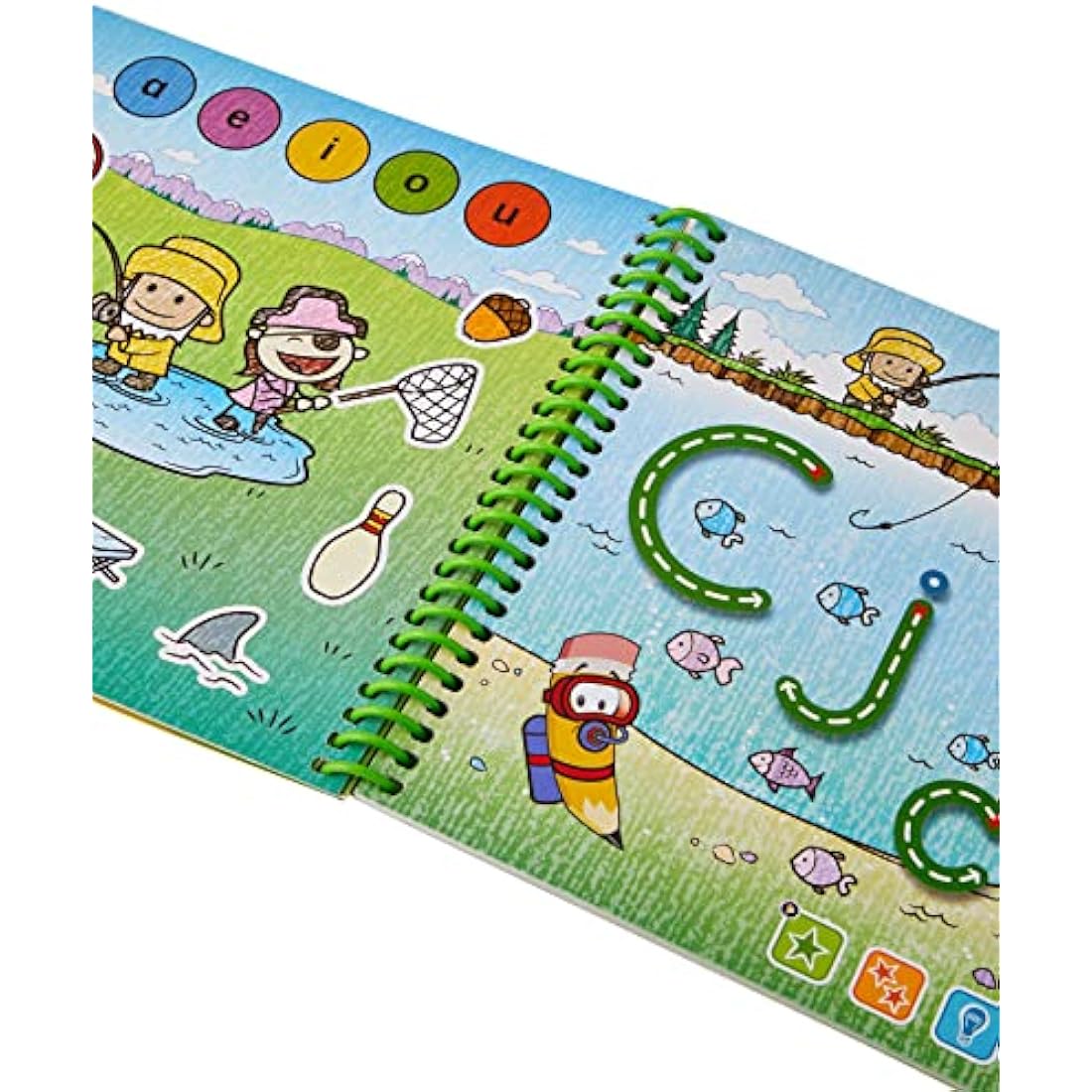 LeapStart 3D Activity Book: Preschool Reading & Writing Skills