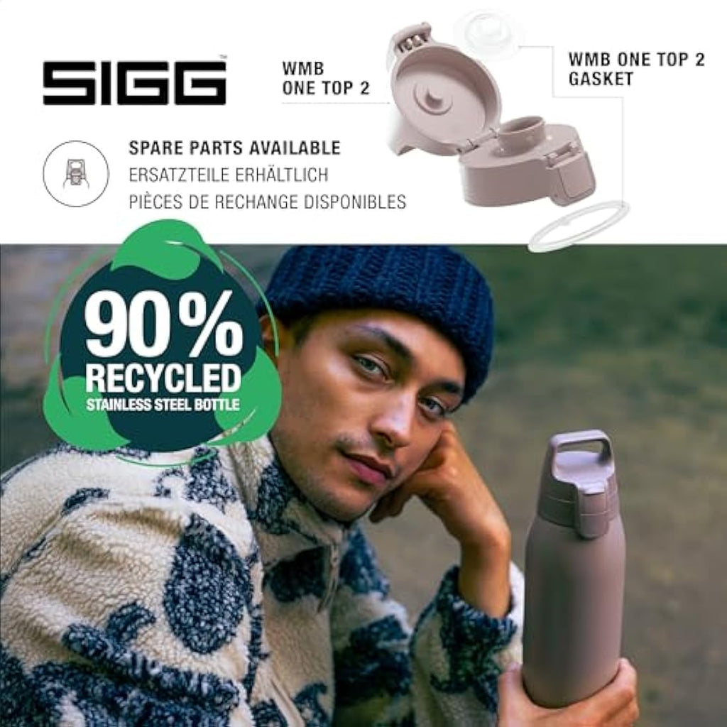 SIGG Shield Therm One – Insulated Recycled Stainless Steel Water Bottle