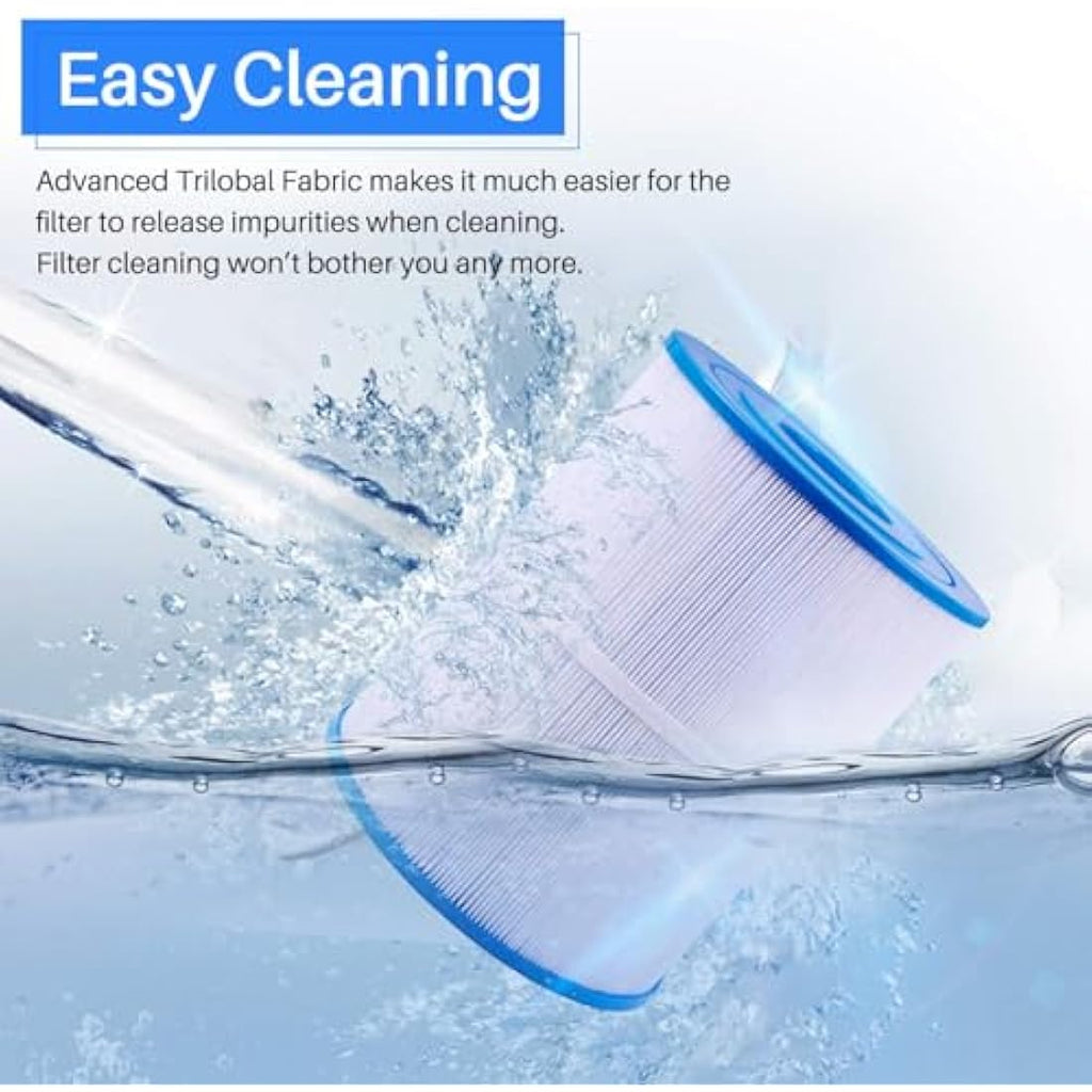 POOLPURE Hot Tub Filter Replacement | Unicel C-8465 PWK65 | 65 Sq. Ft.