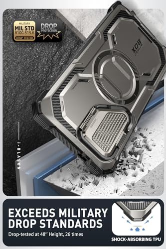 i-Blason Armorbox for Galaxy S24 Ultra – MagSafe Case with Kickstand