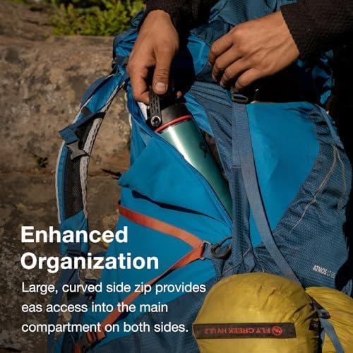 Osprey Atmos AG LT 65 Men's Hiking Backpack – 65L Trekking Pack