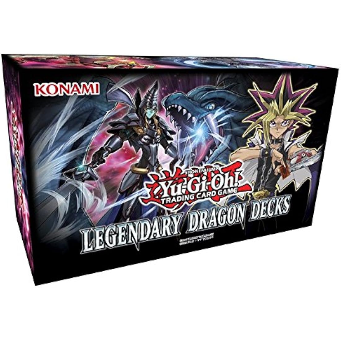 Yu-Gi-Oh! Legendary Dragon Decks - 153 Card Collectible Set by Konami