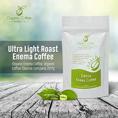 Organic Enema Coffee 1kg |  Ultra Light Gold Roast Robusta
