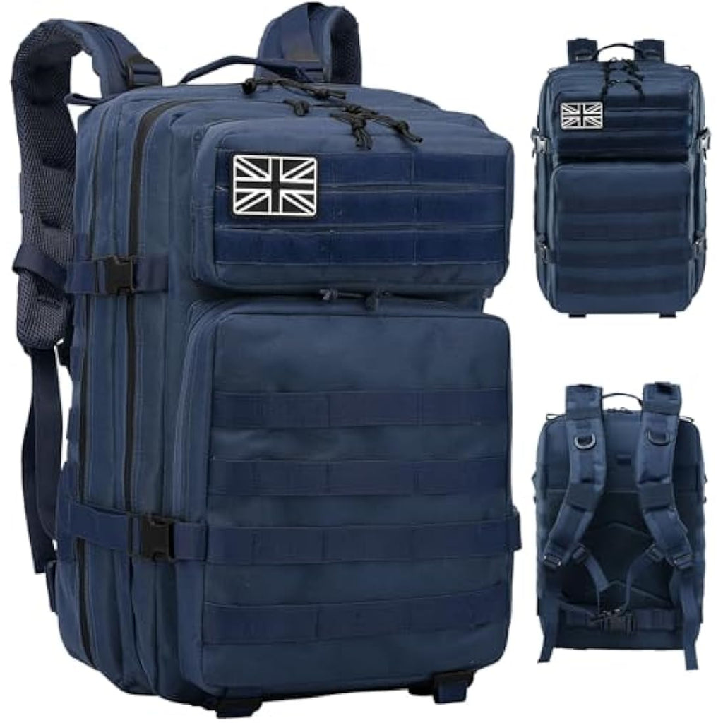 Delgeo 45L Military Tactical Backpack | 900D Molle Assault Rucksack