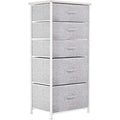 YITAHOME 5-Drawer Fabric Dresser – Modern Storage Chest with Steel Frame