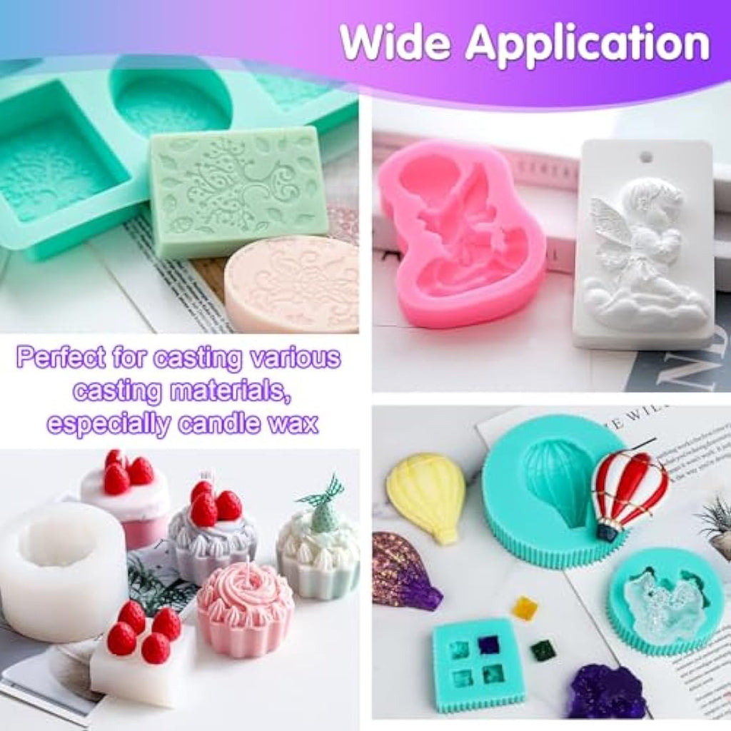 STARTSO WORLD Silicone Mold Making Kit – Food Safe Platinum Liquid Rubber