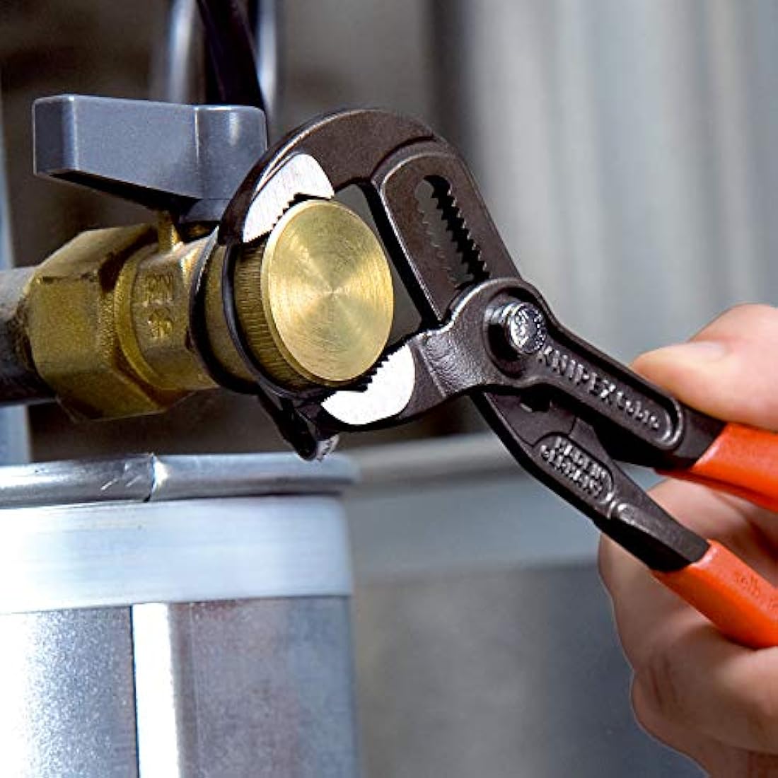 KNIPEX Cobra Water Pump Pliers Set | 5-Piece Tool Set with Roll-Up Bag