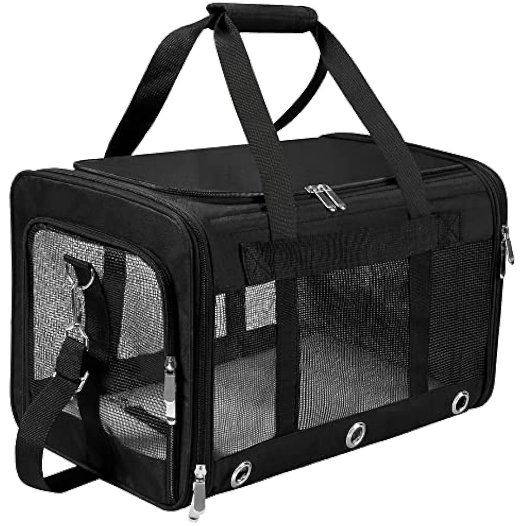 Dycietx Airline Approved Soft Sided Pet Carrier Bag for Cats and Dogs