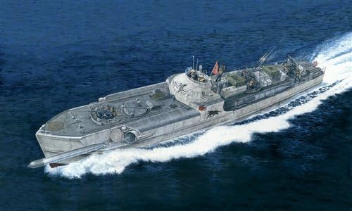 Tamiya Schnellboot Type 100 Naval Model Kit – 1/35 Scale Plastic Kit