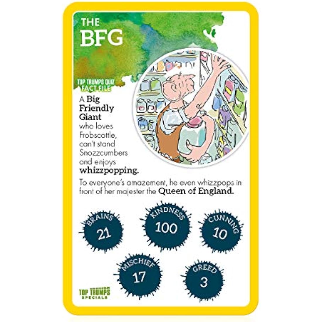 Top Trumps Roald Dahl Vol. 1 Card Game | Educational Kids Gift