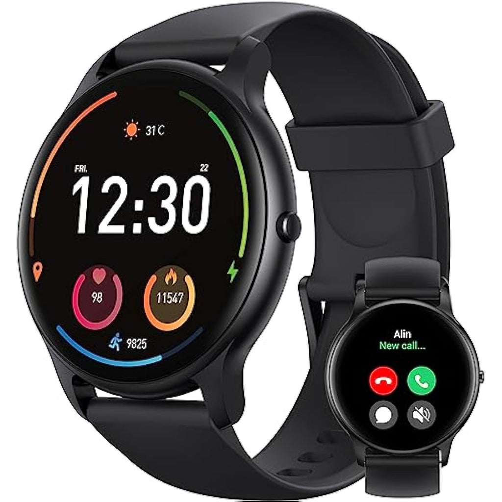 Parsonver Smart Watch - Bluetooth Call Fitness Tracker with IP68 Waterproof