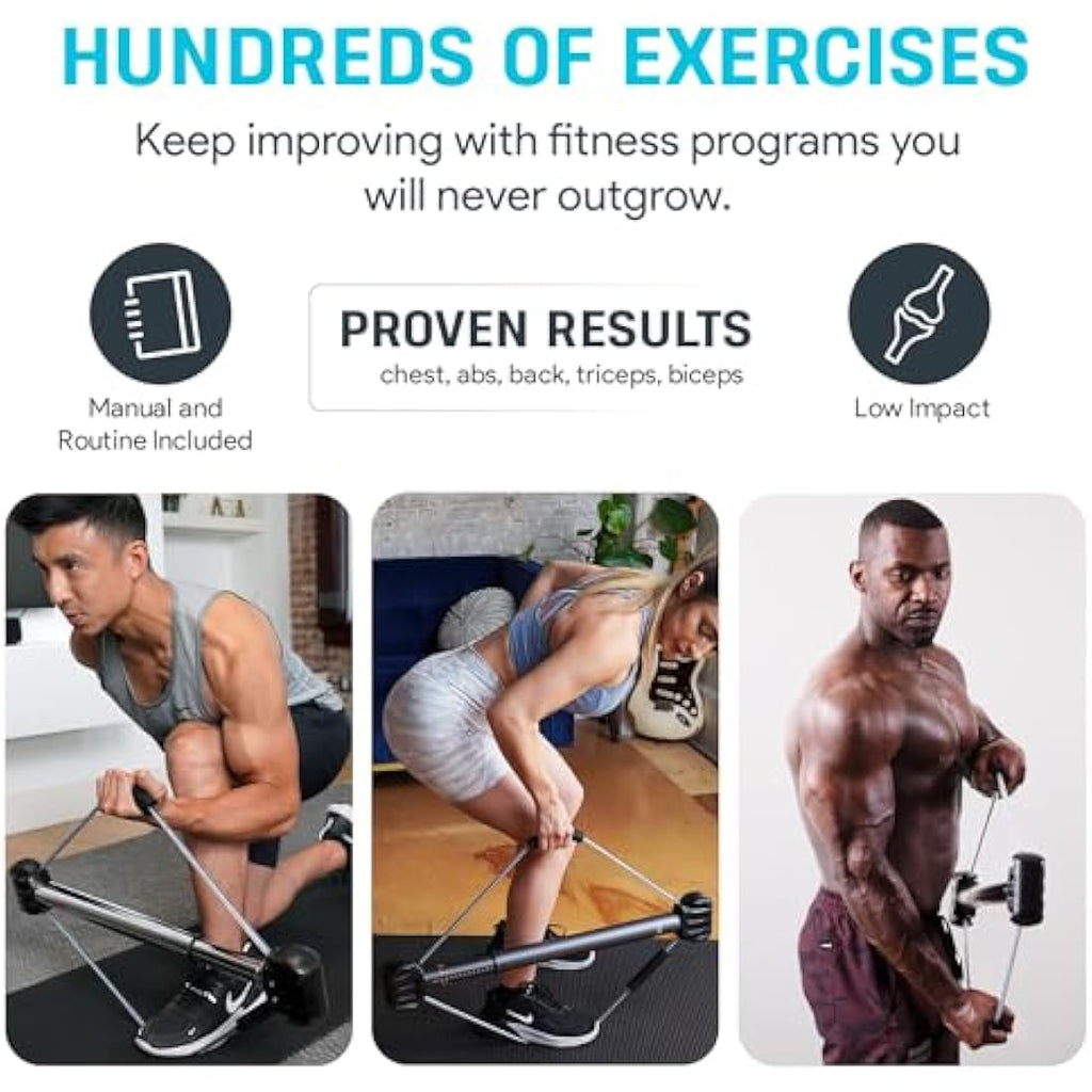 Bullworker Bow Classic 90cm Isometric Portable Home Gym Equipment
