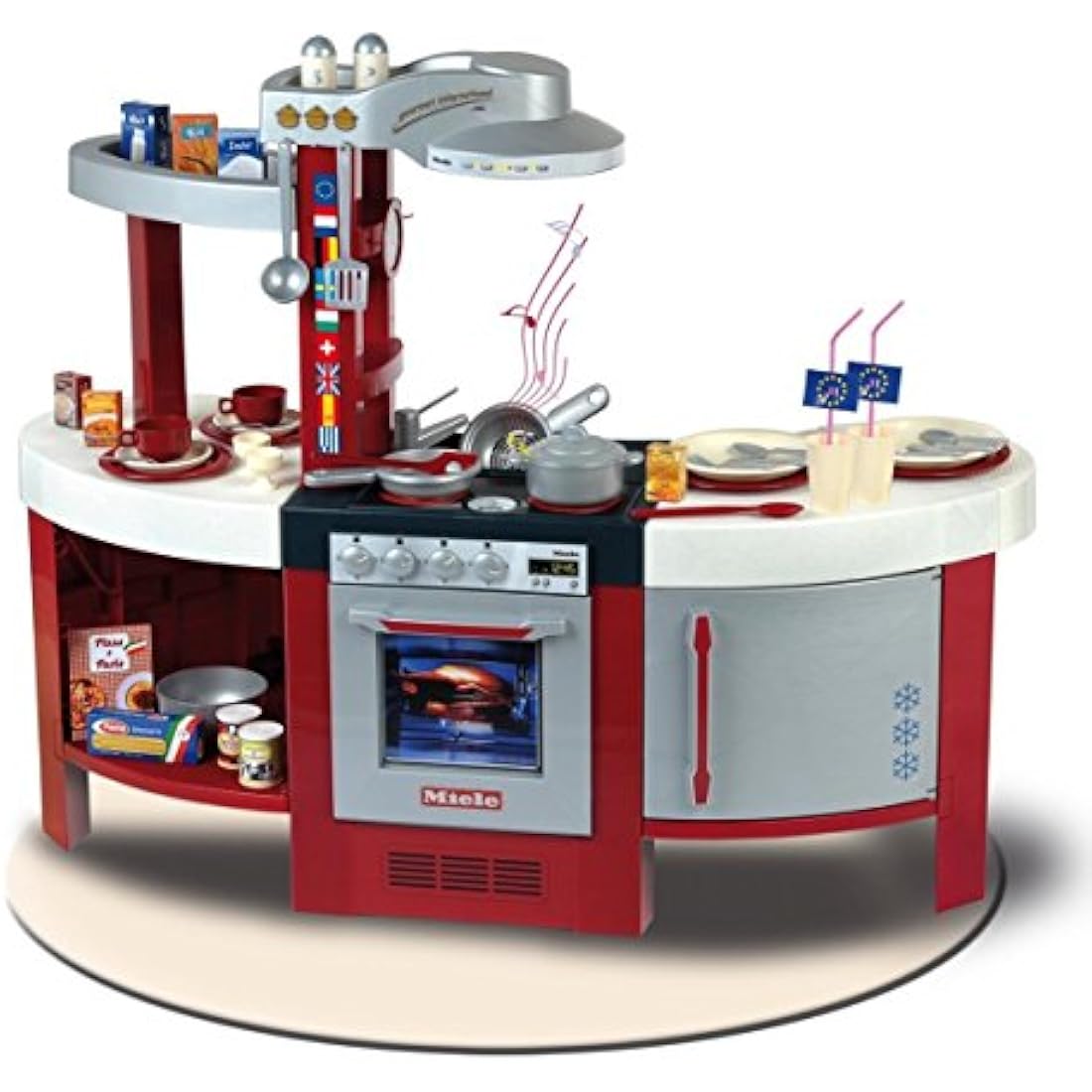 Theo Klein Miele Gourmet International Toy Kitchen with Sound & Oven