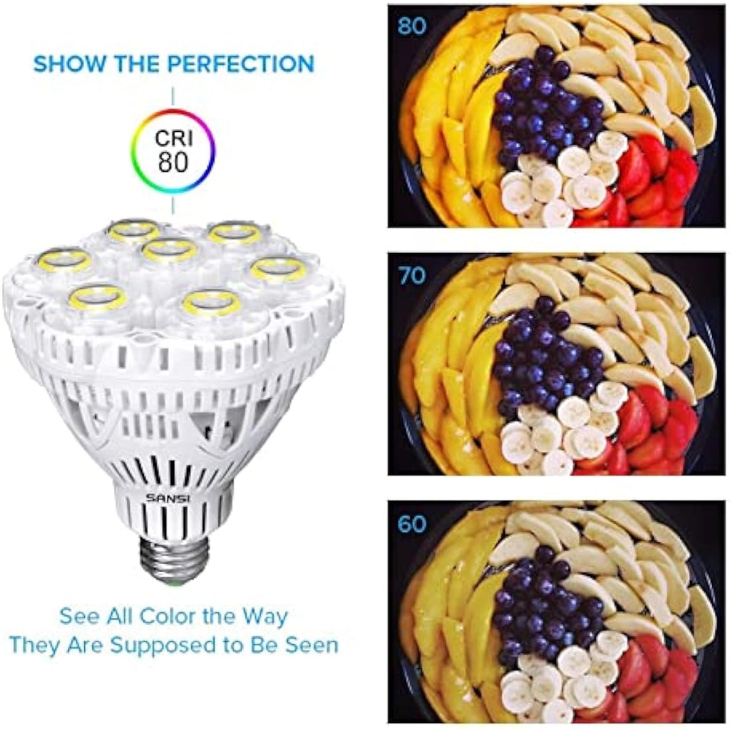 SANSI 40W LED Light Bulb | 5000LM Daylight 5000K | E27 E40 Base