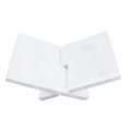 Bloomingville Decorative Marble Book Holder, White - image 1