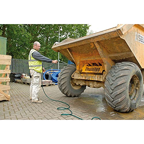 Draper 30m Garden Hose and Spray Gun Kit | Heavy Duty Reinforced PVC