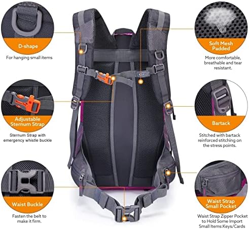 G4Free 35L Waterproof Hiking Backpack | Outdoor Trekking Daypack