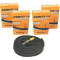 Continental Race 28 Road Bike Inner Tubes - 700 x 20-25c Presta 42mm (4 Pack)