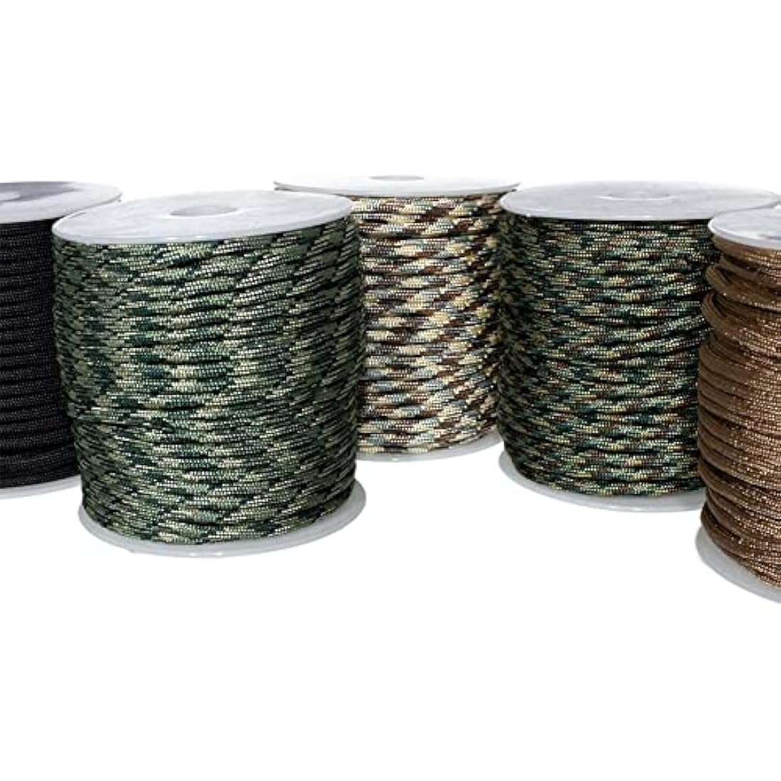 West Coast Paracord 550 Type III Box Set – 500ft Total (5 Spools)