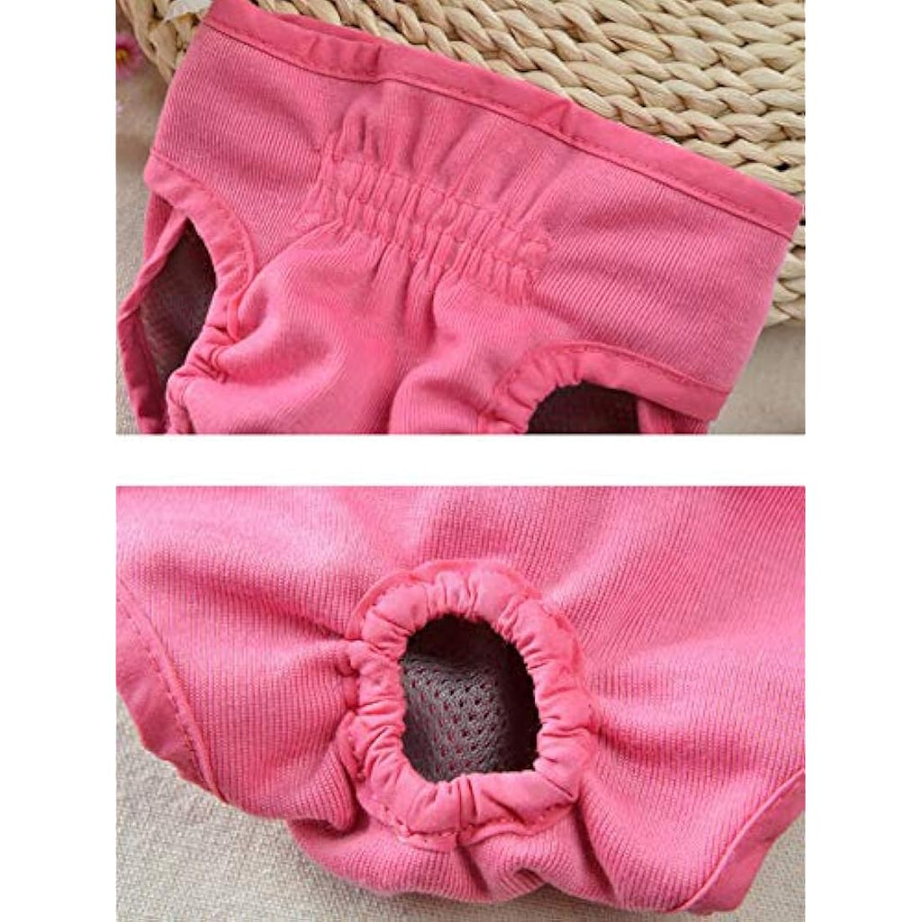 Diyafas Reusable Female Dog Diapers – 2 Pack Washable Sanitary Pants