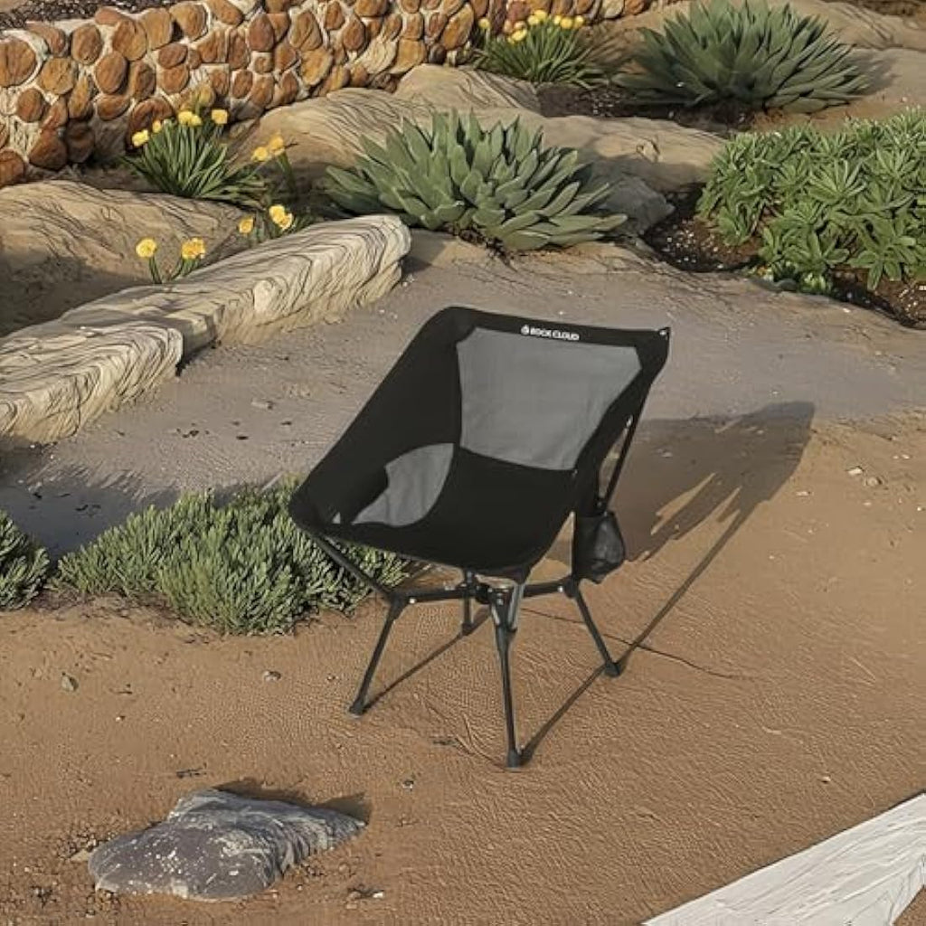 Rock Cloud X-Shape Portable Camping Chair | Ultralight Folding Outdoor Seat