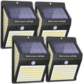 Litogo 4-Pack 140LED Solar Security Lights – Waterproof Motion Sensor