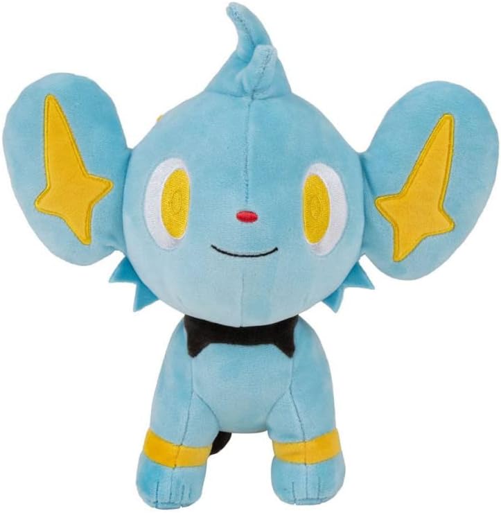 Pokémon Shinx 30 cm Plush Toy – Officially Licensed Jazwares Stuffed Animal