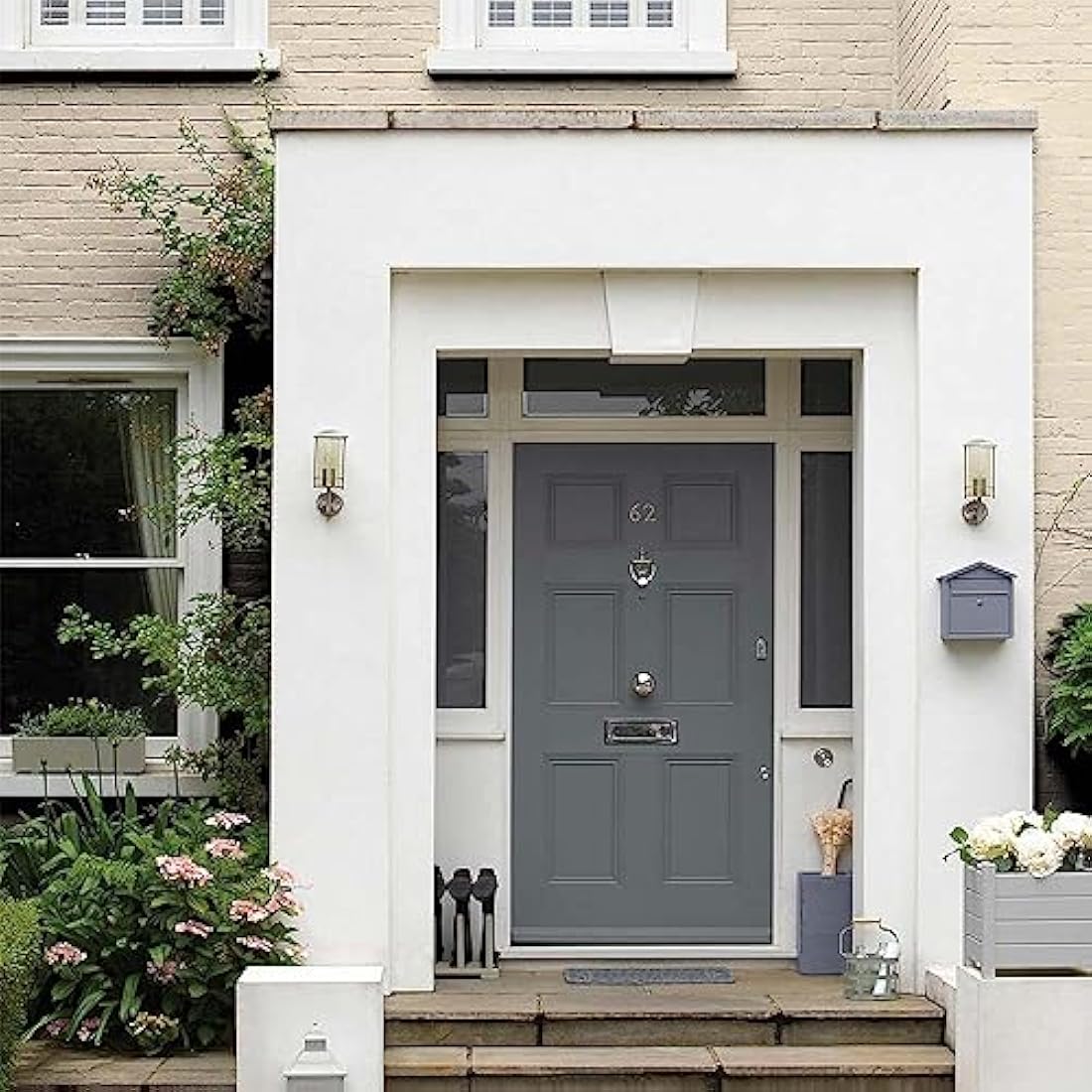 Sandtex Ultra Smooth Masonry Paint - 5L Magnolia Waterproof Exterior