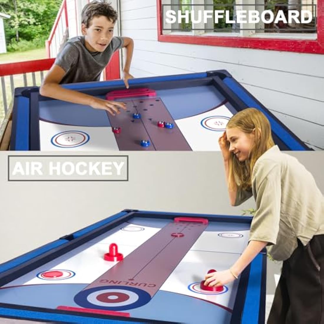 Jolof Store Multi-Game Table – Foldable Space-Saving Game Center