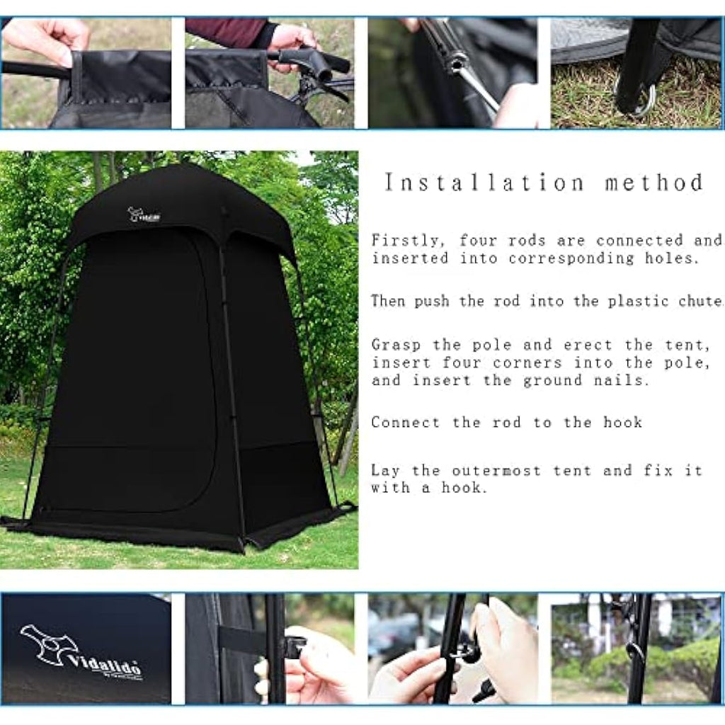 Jolof Store Portable Privacy Tent – Outdoor Camping Shower & Changing Room