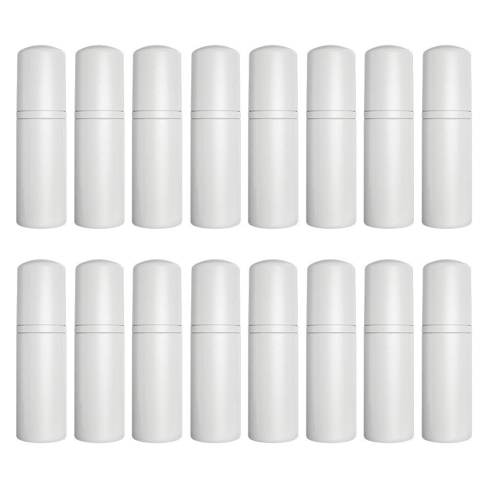 EVERGD 16-Pack 60ml Foaming Soap Dispenser Bottles | BPA Free Travel Size