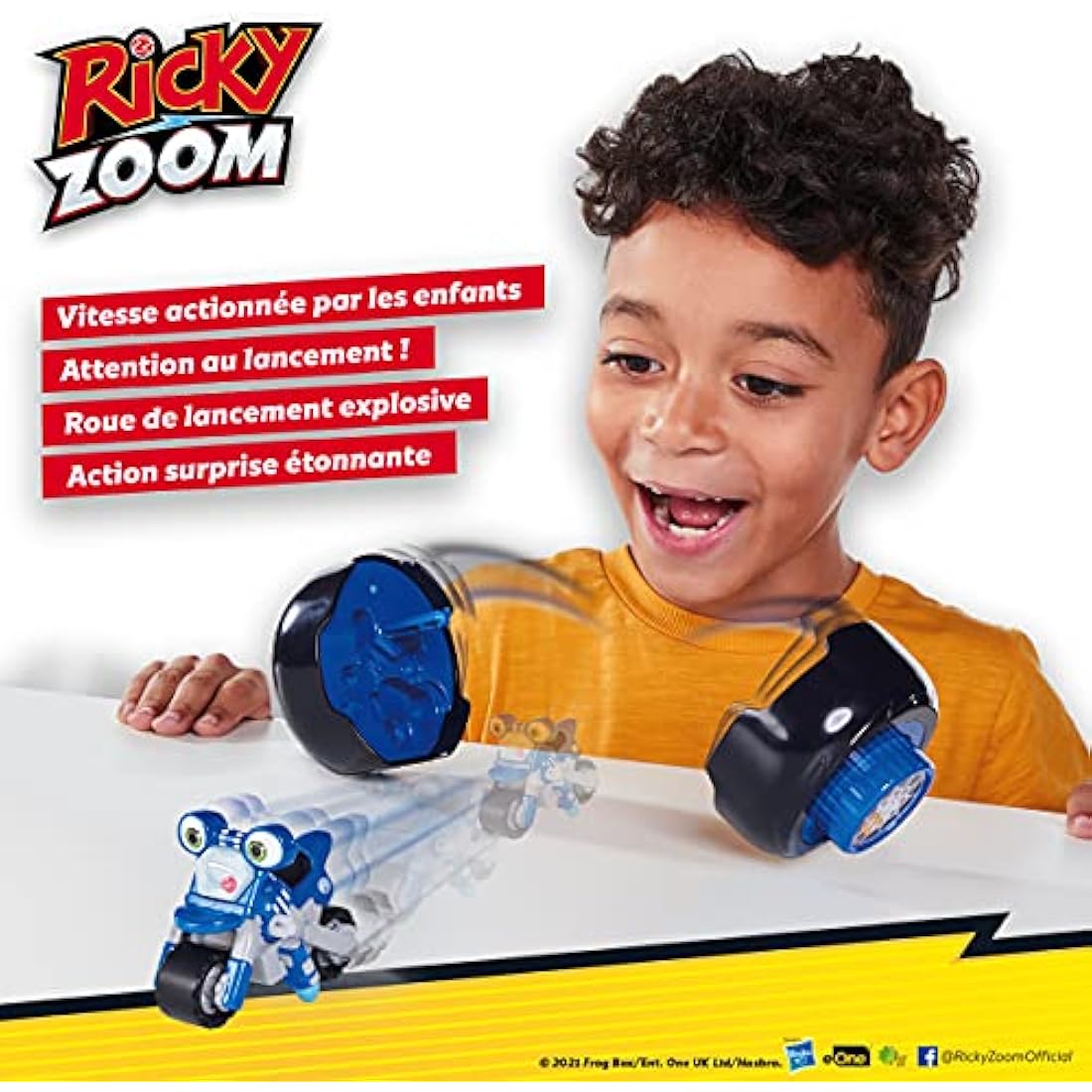 Ricky Zoom Loop Wind & Launch Motorbike Toy - Preschool Playset
