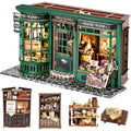 Spilay Magic House DIY Miniature Dollhouse Kit with Dust Cover | 1:24 Scale