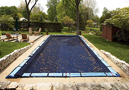 Blue Wave 16x32 Rectangular Pool Leaf Net Cover – Durable Polyethylene Mesh