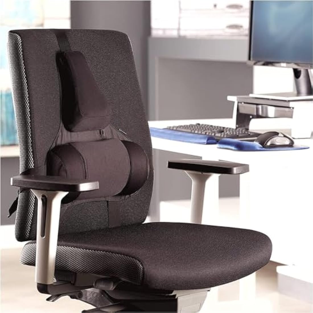 Fellowes Professional Ultimate Back Support – Memory Foam Lumbar