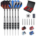 flintronic Professional Steel Tip Darts Set – 22g Stainless Steel Darts
