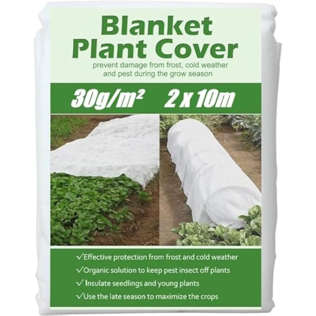 Jolof Store 2x10M Plant Frost Protection Fleece – 30gsm Garden Fabric