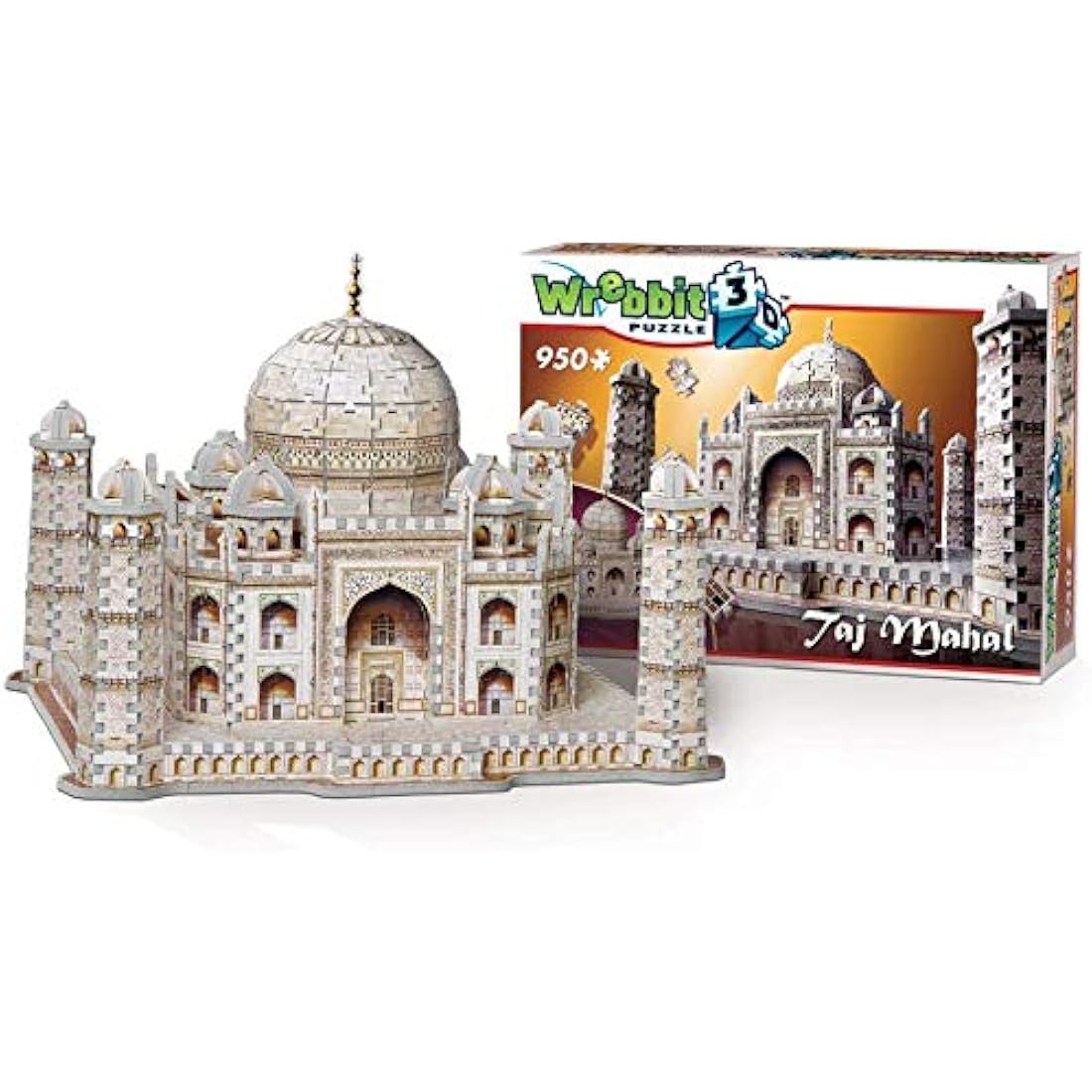 Wrebbit3D Taj Mahal 3D Puzzle – 950 Piece Architectural Model Kit
