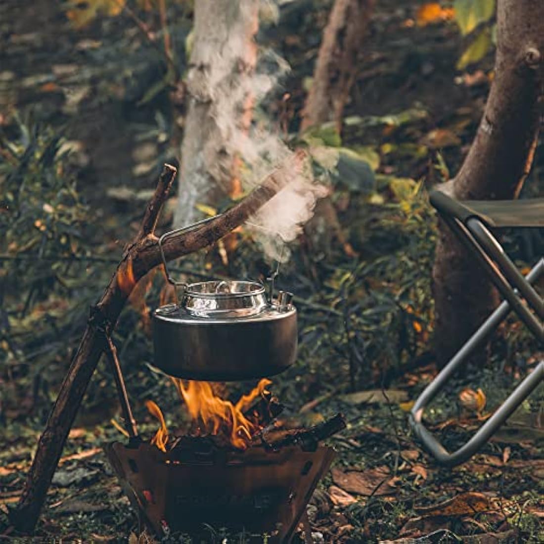 Fire Maple Antarcti 1.5L Stainless Steel Camping Kettle – Bushcraft Gear