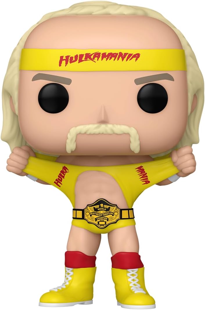 Funko Pop! WWE: Hulk Hogan Hulkamania Vinyl Figure with Belt