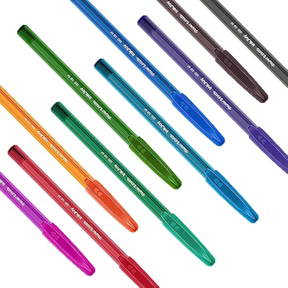 Paper Mate InkJoy 100ST Ballpoint Pens | Medium Point | Red | 50 Count