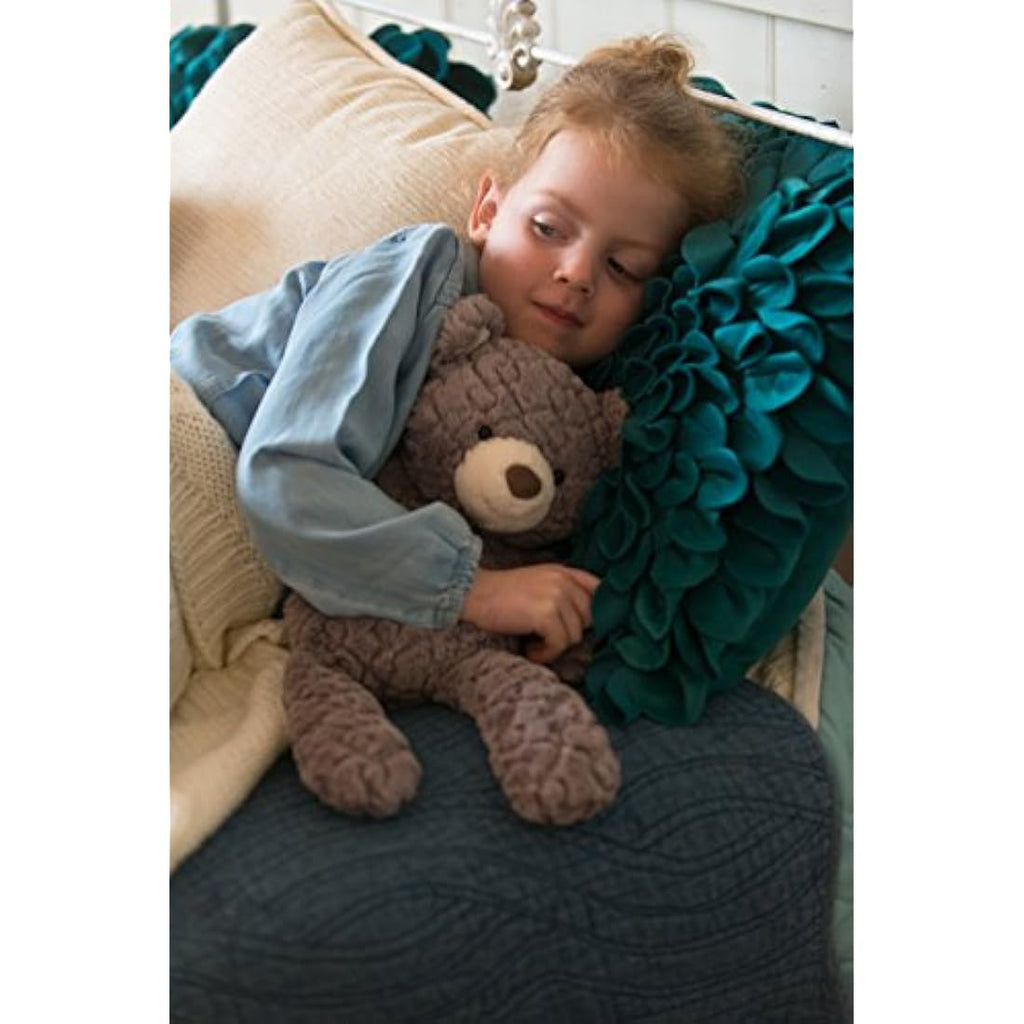 Mary Meyer Putty Bear – Grey Recycled Plush Teddy Bear Toy, 17-Inch