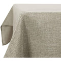 Deconovo Waterproof Linen Effect Tablecloth - 140 x 250 cm - Linen