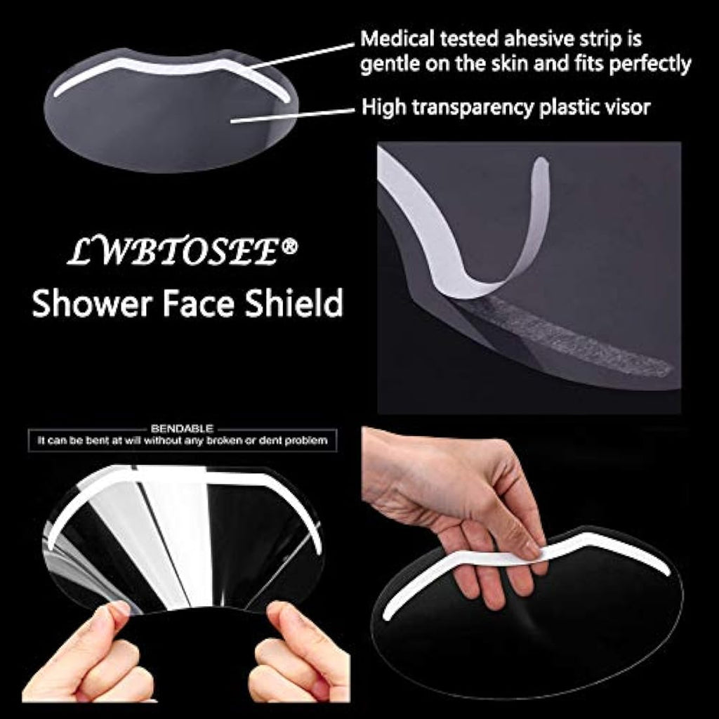 Disposable Plastic Eye Shields for Microblading - 50 Pack