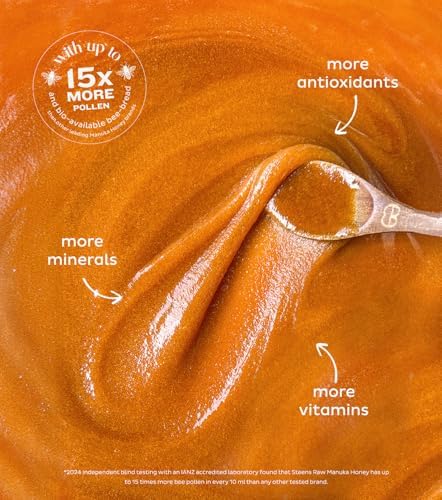Steens Raw Manuka Honey | MGO 263+ UMF 10+ New Zealand Honey – 500g