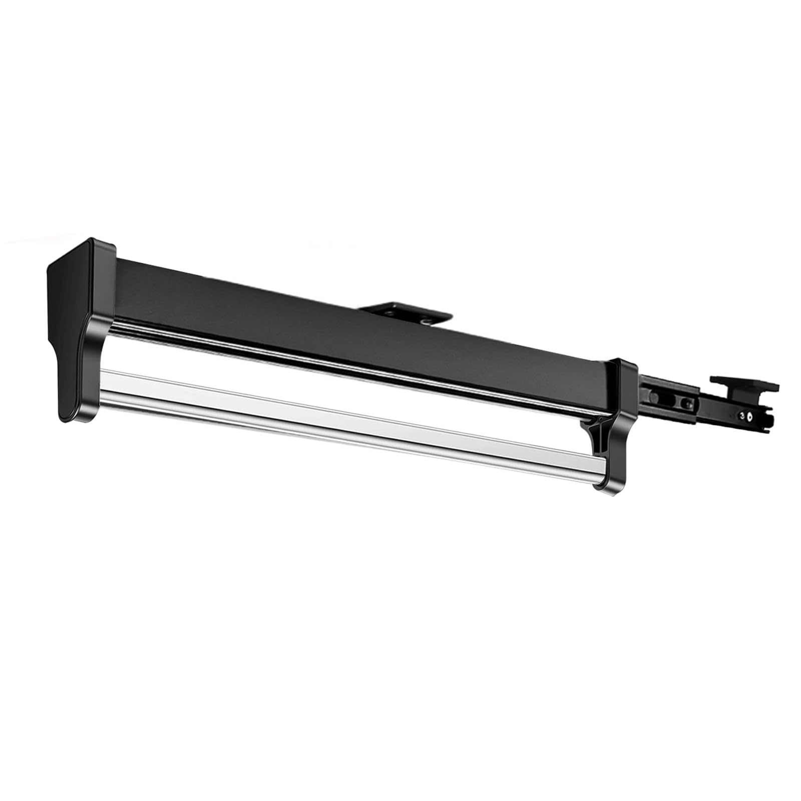 Pull Out Wardrobe Valet Rod – Heavy Duty Steel Rack, 397mm