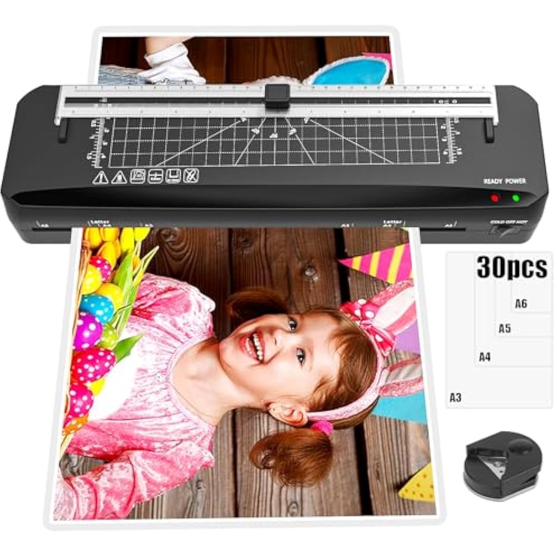 Jolof Store A3 Laminating Machine | 70s Quick Warm-up with Built-in Trimmer