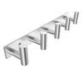 WUIVIUT Heavy Duty Wall Mounted Stainless Steel Coat Rack - 5 Hooks