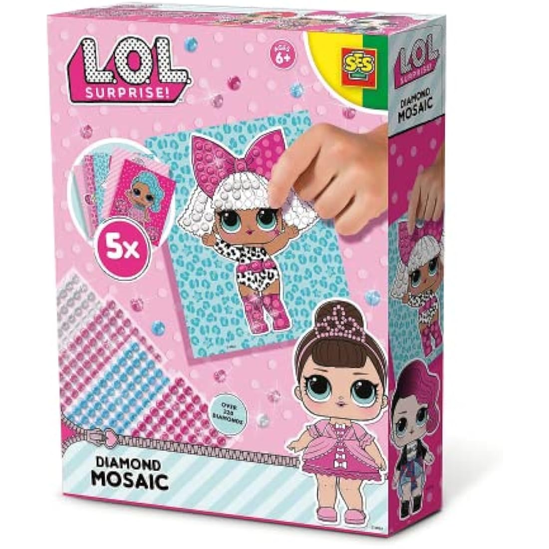 SES Creative L.O.L. Surprise DIY Kids Craft Kit – Collectible Toy